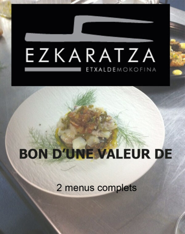 Bon cadeau Ezkaratza